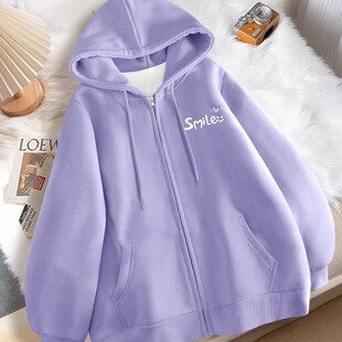 早秋宽松开衫 秋季 上衣2025年新款 春秋款 外套 女士卫衣今年流行女装