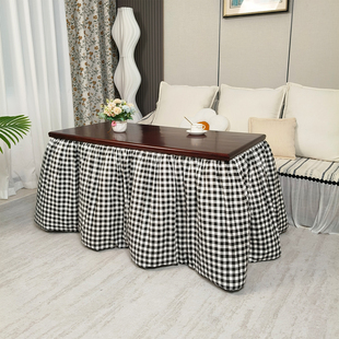 加厚烤火被可拆洗电取暖桌罩套烤火架被子电暖炉被套长方形烤火被