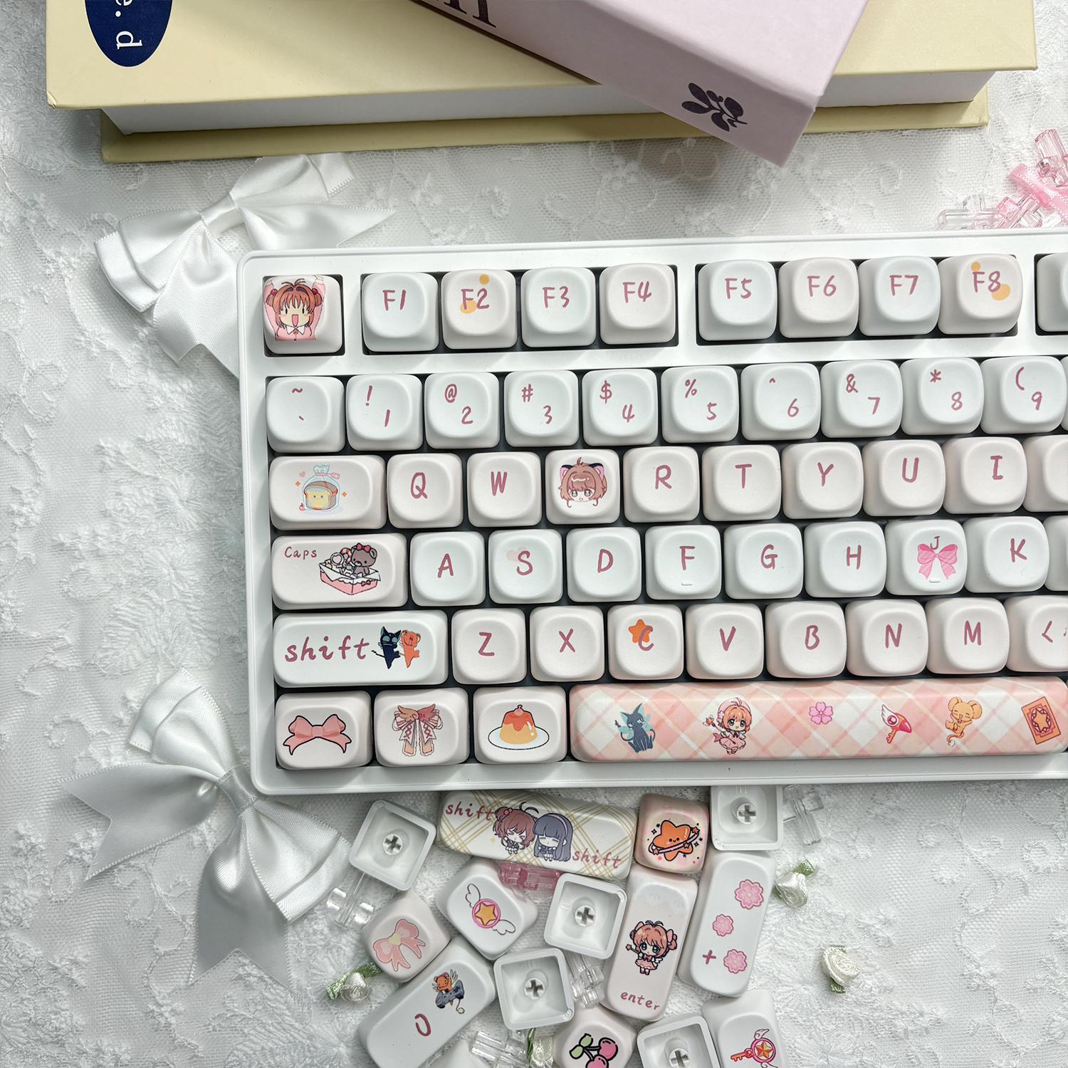 百变小樱键帽MOA五面热升华