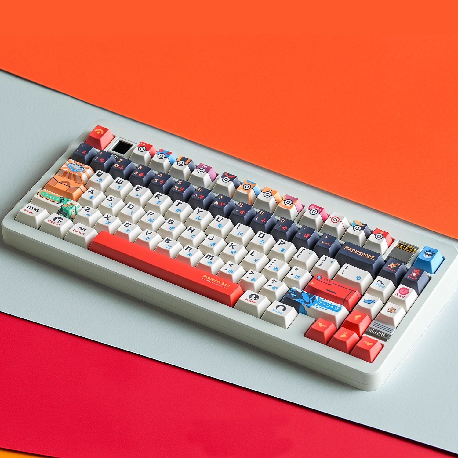 宝可梦PBT热升华侧刻透光键帽