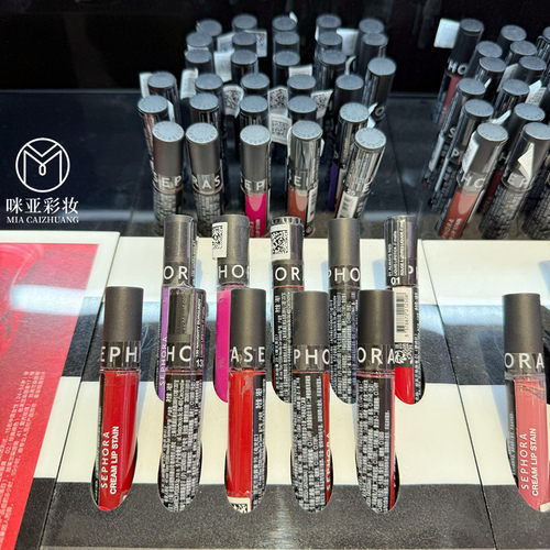 SEPHORA/丝芙兰染唇膏口红唇釉柔雾哑光不易沾杯质地丝滑染唇液