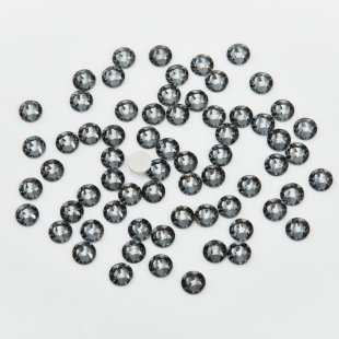 美甲钻华子奥钻DIY正品 施华洛奥地利水晶 001SINI银色夜影 平底钻