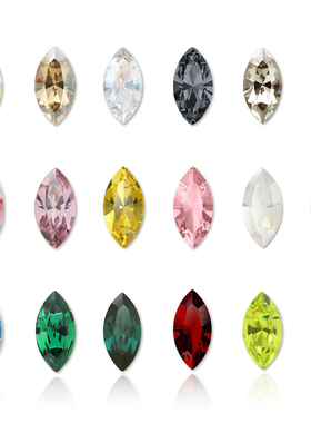 (三)4228马眼10*5MM 15x7mm宝石美甲钻奥地利钻水晶DIY饰品镶奥钻