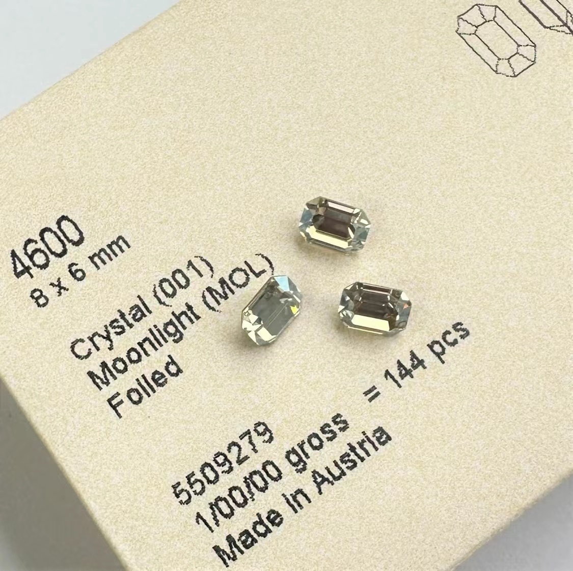 施华洛奥地利水晶华子正品美甲钻