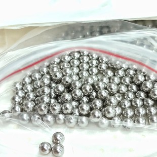 半孔珍珠 5818 001616浅灰 华子美甲钻DIY奥钻堆钻穿戴美甲