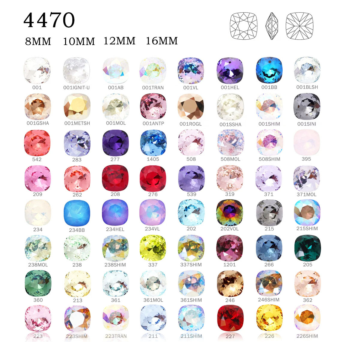 华子正品奥钻奥地利水晶尖底钻