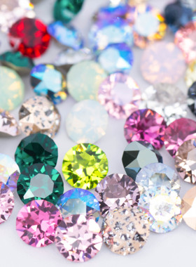 SS24尖底钻合集 约5.27mm 各种颜色美甲钻施家奥钻华子奥地利水晶
