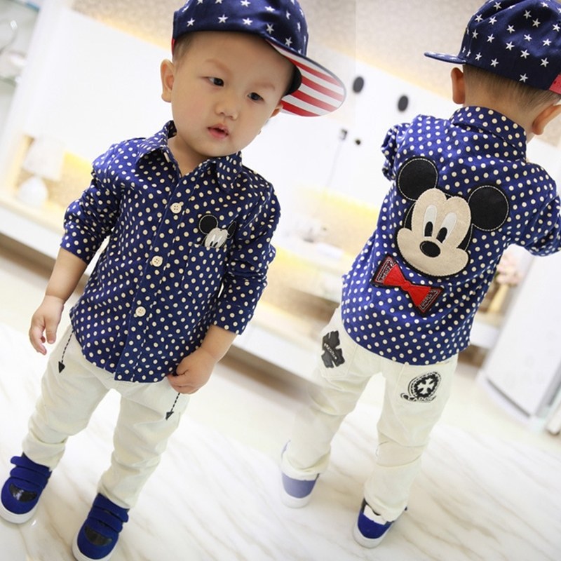 Chemise garcon à manche longue - Ref 2081789 Image 1