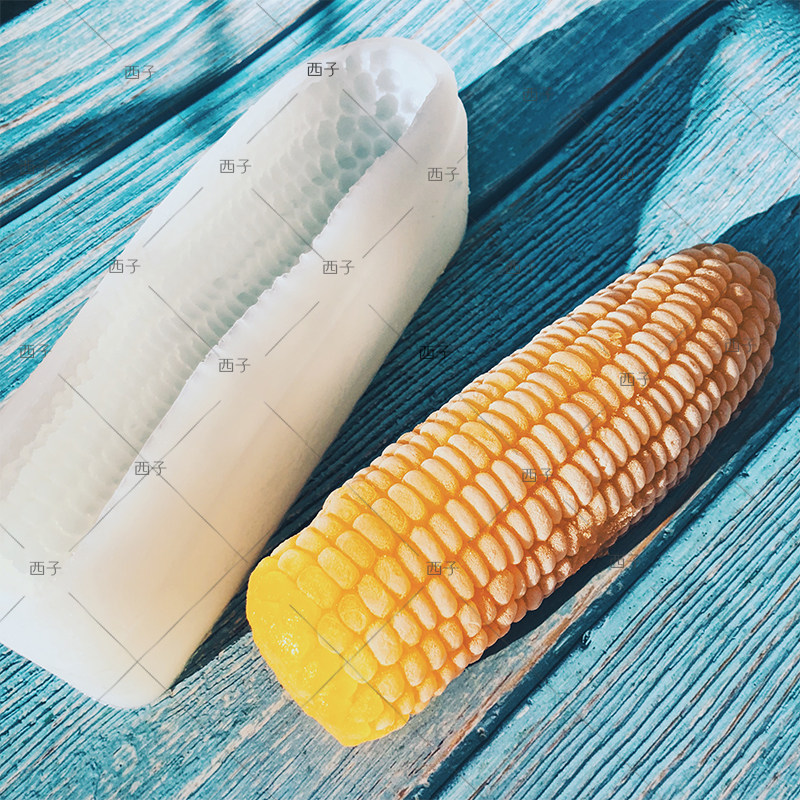 3D立体网红大小号玉米硅胶模具慕斯冰激凌模冰膜果冻布丁烘焙工具,厨房/烹饪用具,烘焙模具,淘宝优惠券,粉丝福利购,淘宝优惠卷