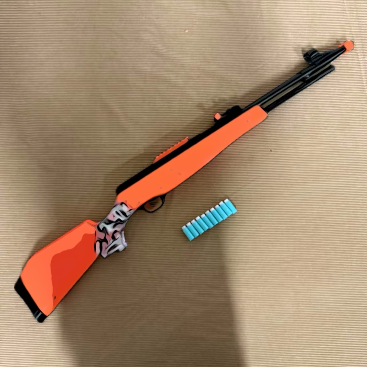 海绵软蛋发射器玩具B1新大气量版玩具枪手枪升级款软弹枪