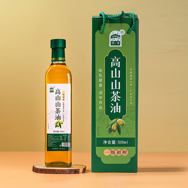 梅一客高山老树山茶油物理压榨一级无添加