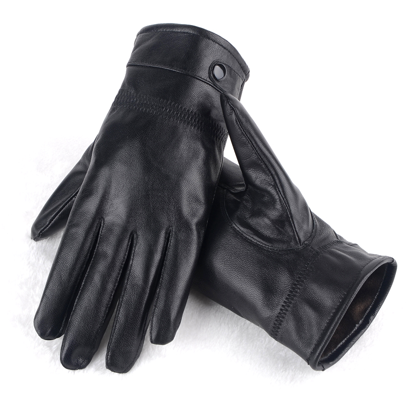 Gants pour homme en peau de mouton - Ref 2781256 Image 5