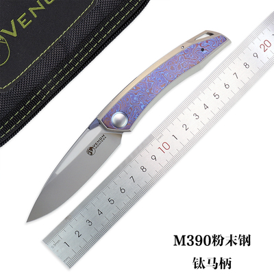 凯文正品折叠刀防身高颜值口袋刀