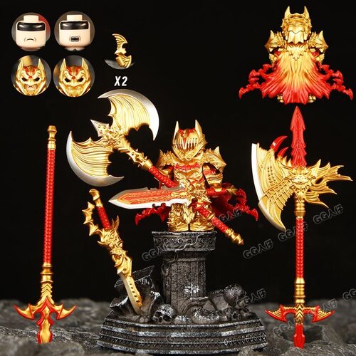狂战士蝙蝠侠人仔积木超级英雄