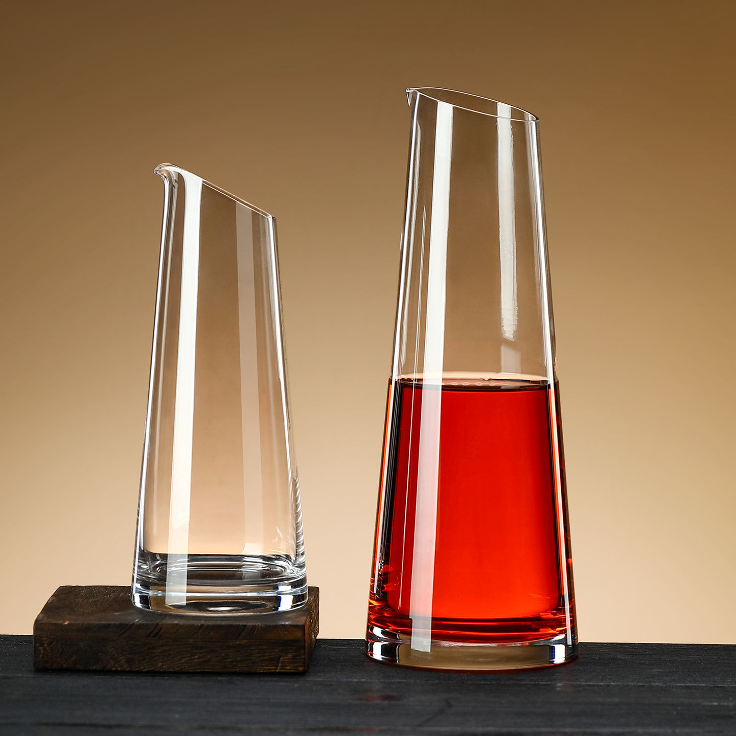 玻璃醒酒器高级感白酒分酒器洋酒分酒壶大容量酒吧扎壶红酒醒酒壶