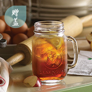 利比 原装进口 带把热饮果汁杯 鲜芋罐头公鸡杯 花茶玻璃杯子包邮