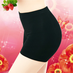 新款内裤高腰安全裤女防走光冰丝无痕短裤不卷边三分内外穿打底裤