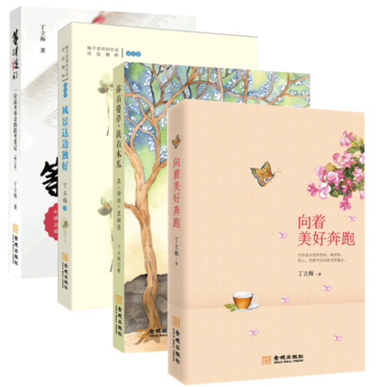丁立梅的书散文作品集系列共4册向着美好奔跑等待绽放一位高考母亲的