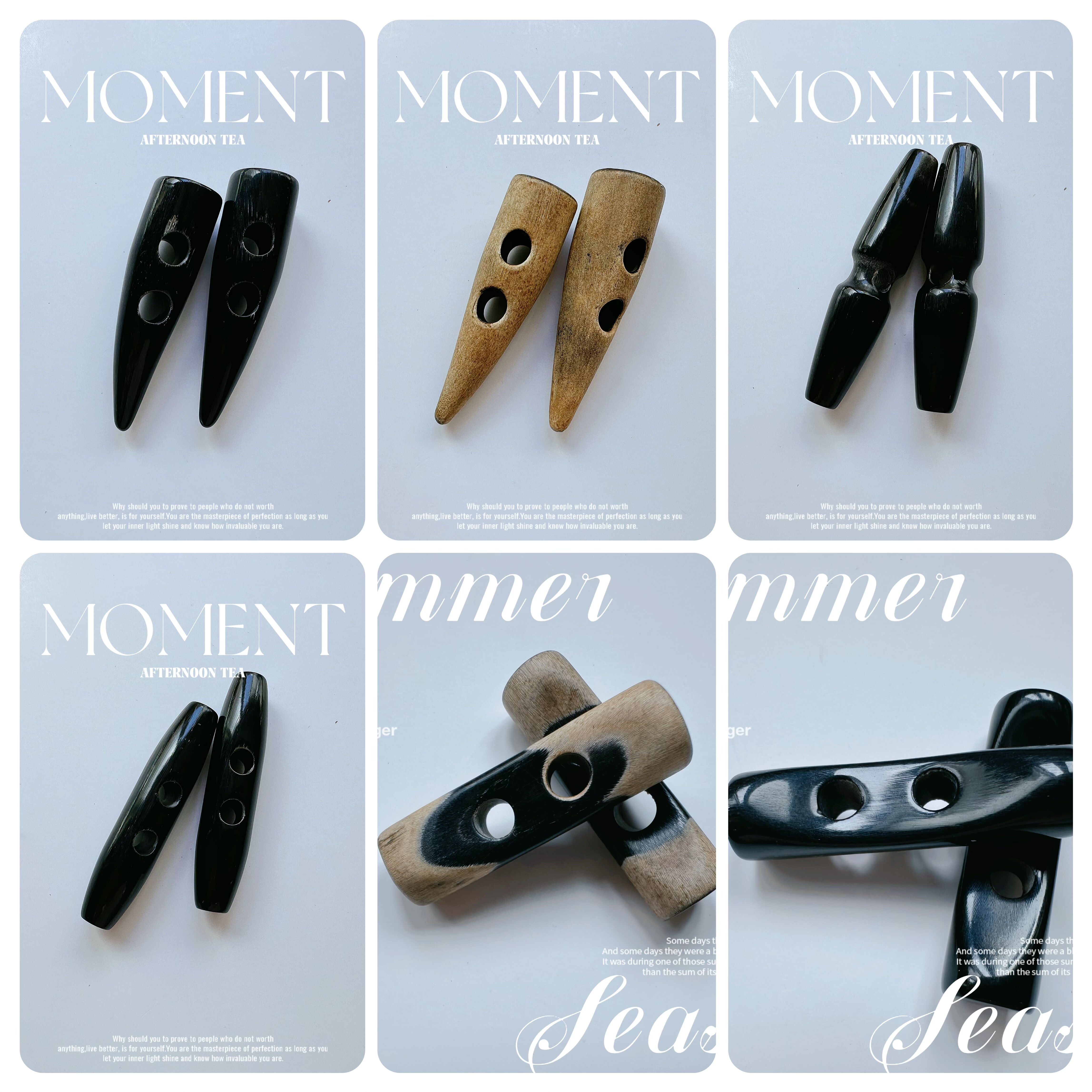 真牛角尖纽扣橄榄扣高端品牌服饰毛呢子大衣风衣各类男女大衣对扣