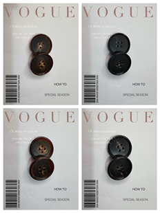 真牛角细边大衣钮扣diy适用于西装男装女装上衣裤扣风衣百搭