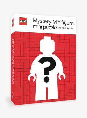 Hon8uoH乐高LEGO神秘人仔盲盒126片纸质迷你拼图 生日礼物 美国购