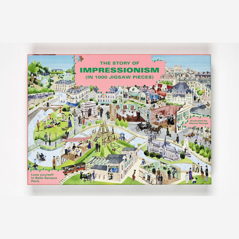 官方授权 印象派的故事 1000片艺术拼图 情人节生日礼物 英国购