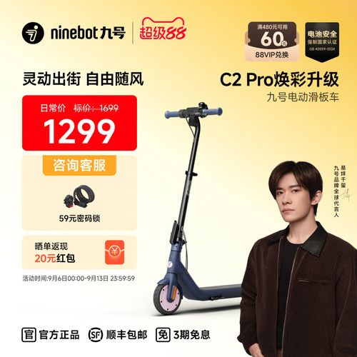 C2Pro轻便折叠小型代步车