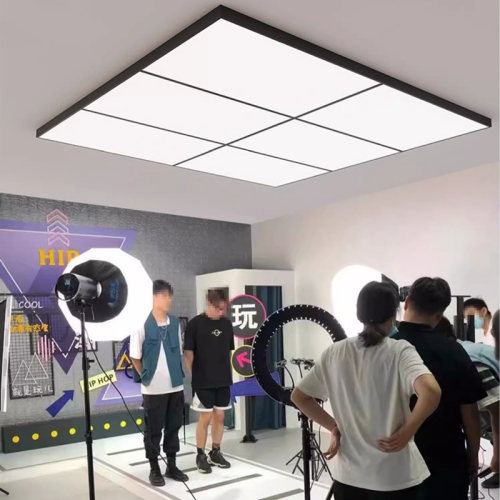 直播间专用顶灯无影灯拍摄补光超亮吊灯服装店美发理发店铺吸顶灯