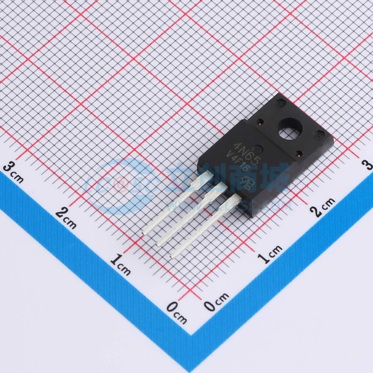 MDF4N65B TK5A65D-VB VBsemi(微碧半导体) TO-220F 场效应管 现货