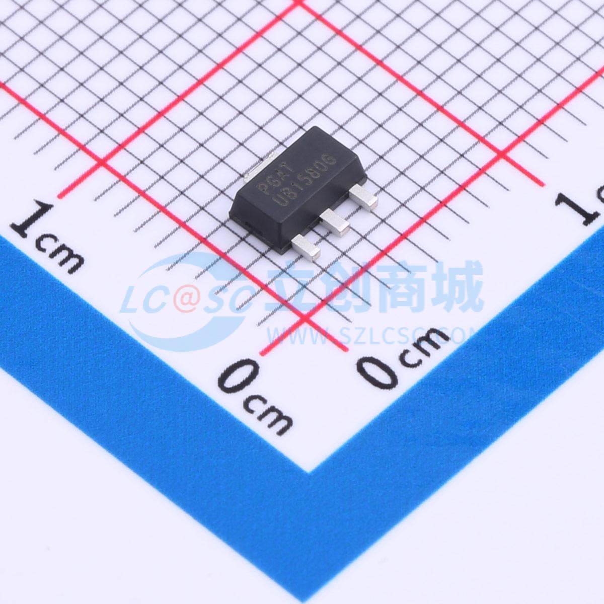 UB1580G-AB3-R UTC(友顺) SOT-89 三极管 现货