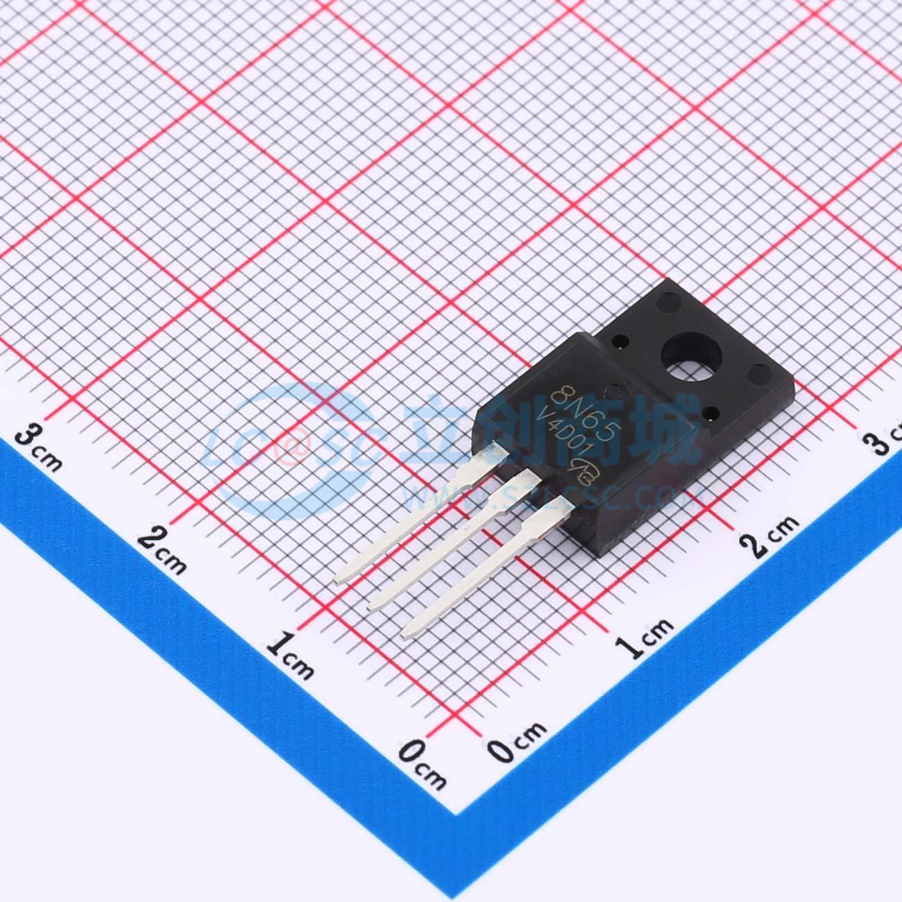 TSF8N65M-VB VBsemi(微碧半导体) TO-220F 场效应管 现货