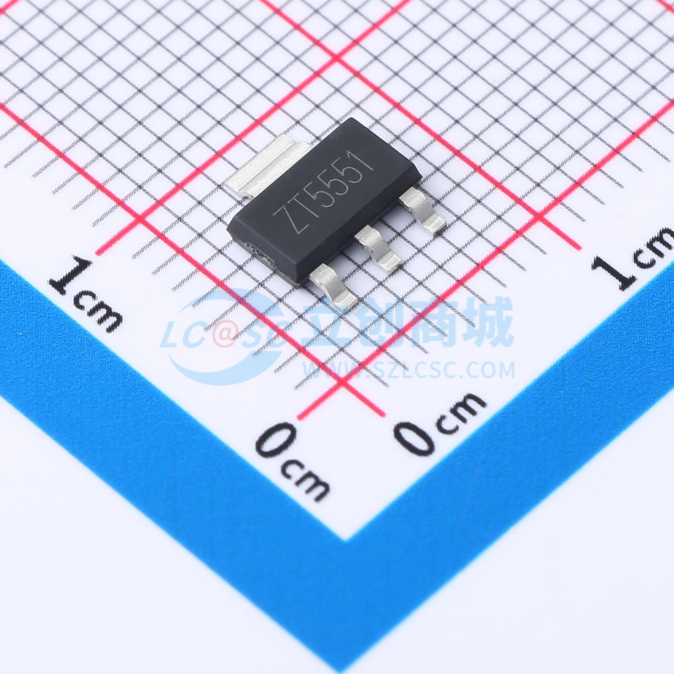 CZT5551 TECH PUBLIC(台舟) SOT-223 三极管 现货