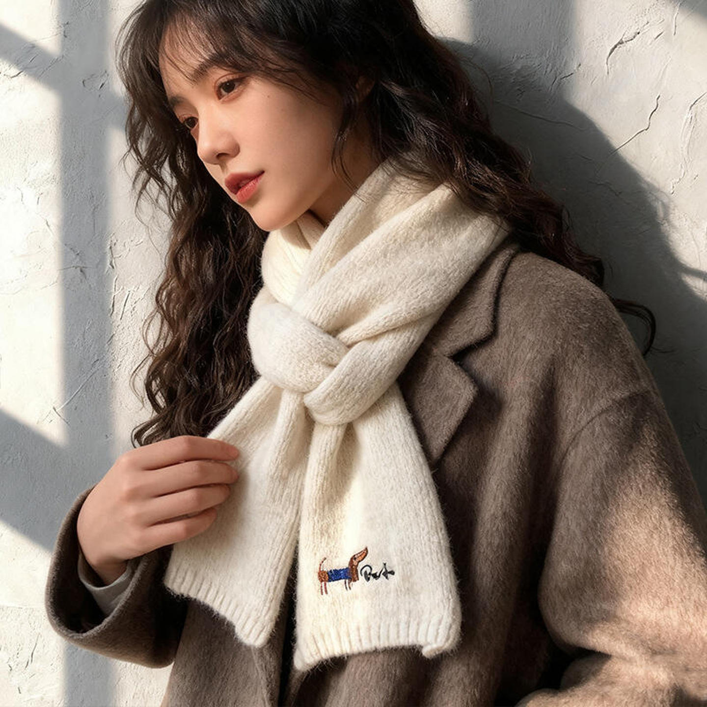 博主推荐氛围感围巾百搭