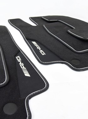 Turbo汽车脚垫适用于奔驰新C级脚垫C43C63老C级W204C级coupe轿跑