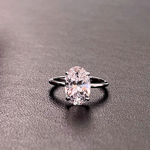 PATHLOOKUP纯银鸽子蛋钻石戒指