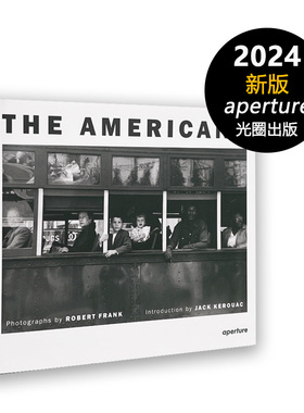 预售85天【2024-Aperture新版】保证正版-德国印刷 罗伯特弗兰克:美国人Robert Frank：The Americans  进口原版摄影集