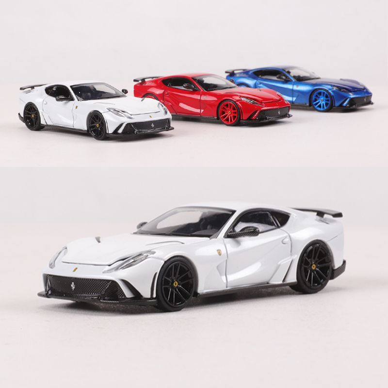 Stance Hunters 1:64法拉利F12 TDF Novitec  812仿真合金车模型