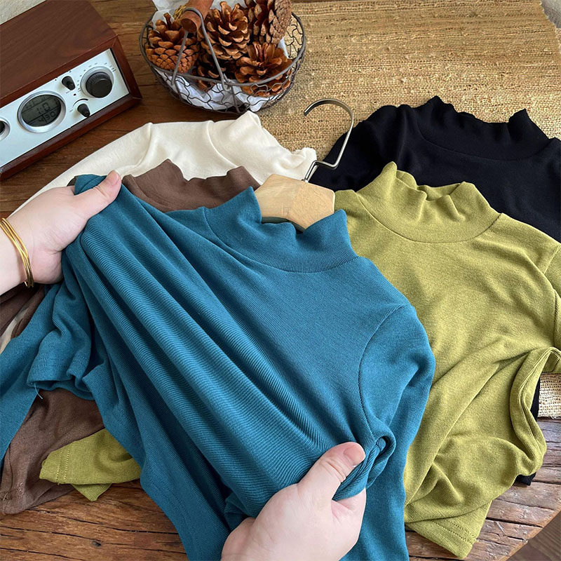 不起球~贴身穿儿童t恤男童保暖半高领莫代尔打底衫女童宝宝秋装,童装/婴儿装/亲子装,T恤,淘宝优惠券,粉丝福利购,淘宝优惠卷