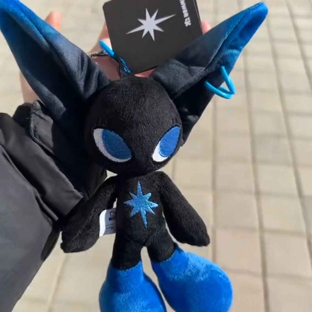 蓝猫精灵荒野乱斗周边毛绒公仔