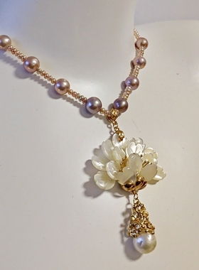 【琅华妙】云轻阁复古璎珞项圈颈链结婚新娘唐风项链汉服配饰