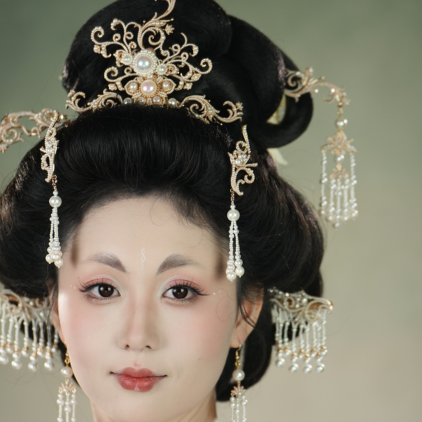 【神霄】云轻阁复古簪子发汉服配饰盘发珍珠侧凤凤凰流苏发钗