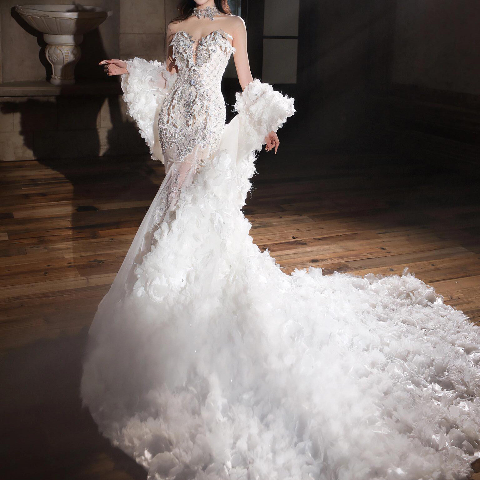 红毯蓬蓬裙2024夏季成人礼主持