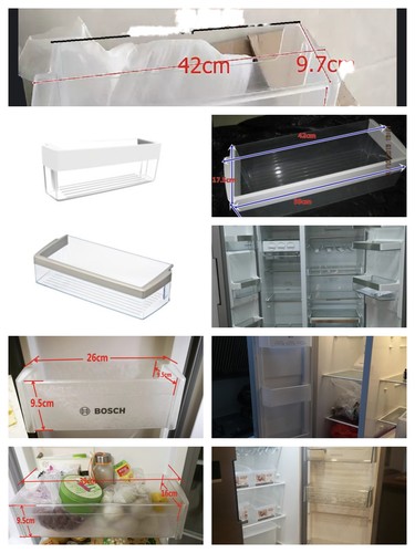 适用于博世西门子冰箱配件冷藏冷冻门上大瓶架小瓶架瓶架盒子挂架