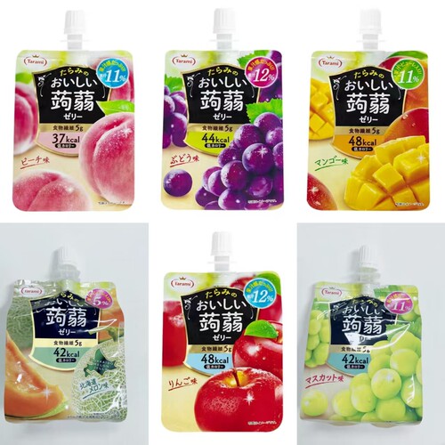 多良见tarami多啦米蒟蒻吸吸果冻