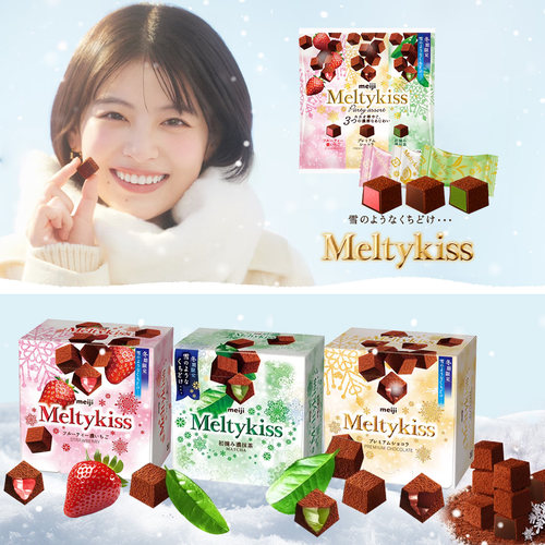 日版明治Meltykiss雪吻新年圣诞