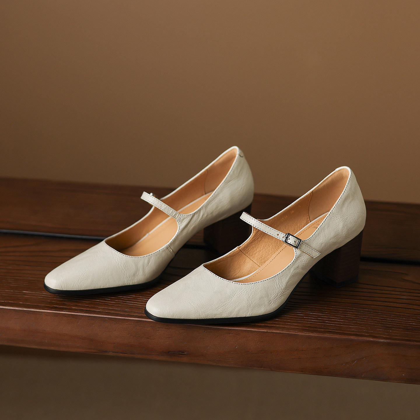 CX澳洲植鞣头层水晶羊皮！2026新款老钱风玛丽珍通勤全皮浅口单鞋,女鞋,玛丽珍鞋,淘宝优惠券,粉丝福利购,淘宝优惠卷