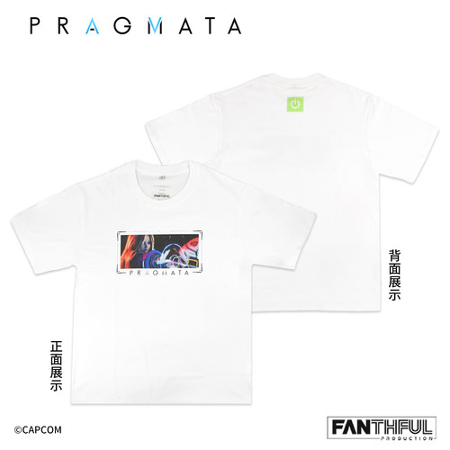 【PRAGMATA】戴安娜主题T恤 识质存在 短袖棉质 服饰周边FANTHFUL
