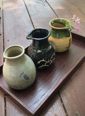 日本进口陶瓷器花瓶摆设创意摆件