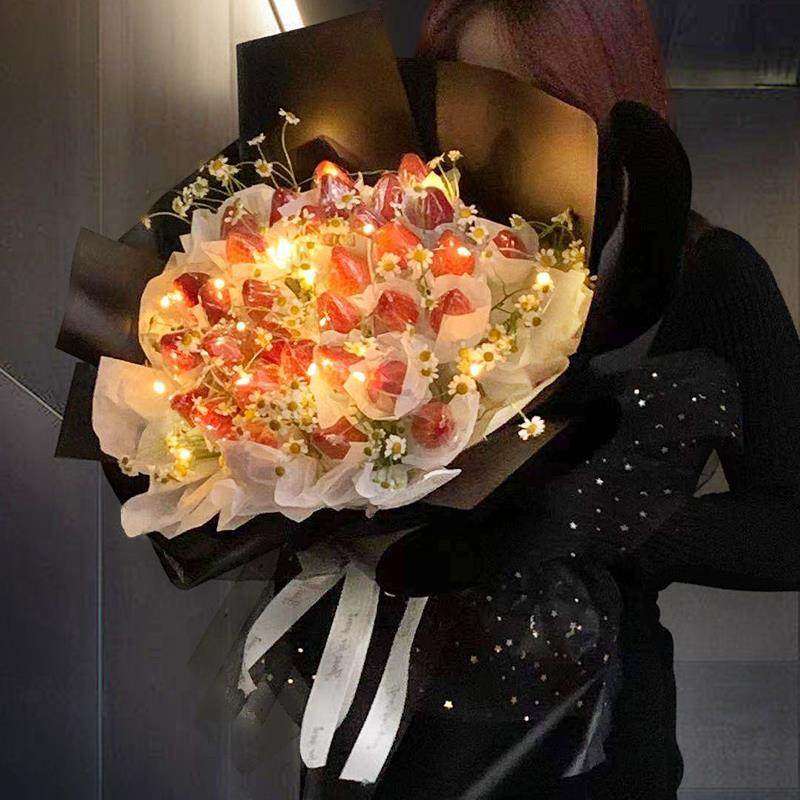 草莓车厘子圣诞节平安夜鲜花速递同城生日花束江苏苏州连云港