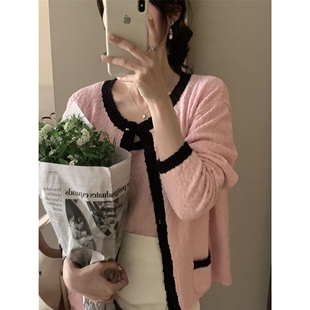 EVE 拼色百搭宽松短外套＋背心